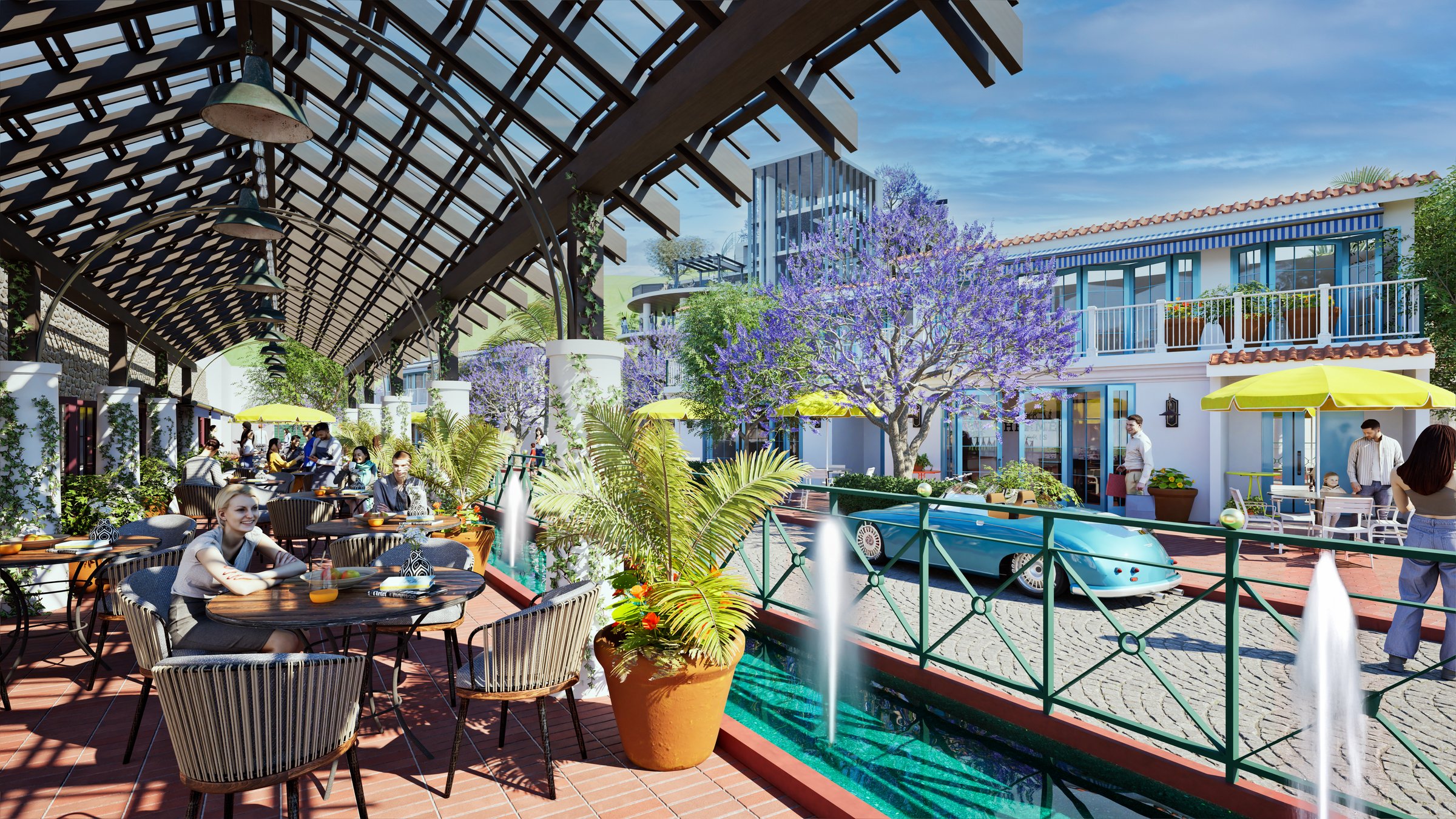 KOTSUBO Jacaranda Market Place — Day